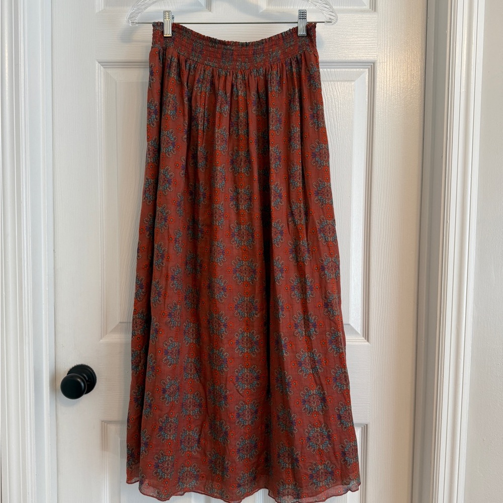 NATURAL LIFE Rust Maxi Skirt-in-a-Bag